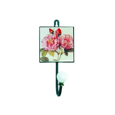 APPENDIABITI 1 POSTO CON DECORAZIONE ROSE 183239