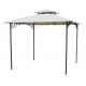 GAZEBO ORNAMENTALE QUADRATO IN METALLO 124782