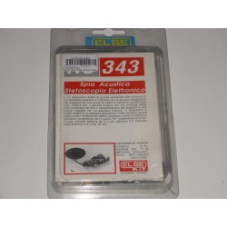 kit didattico elettronico STETEOSCOPIO ELETT.SPIA ACUSTICA Else Kit RS343