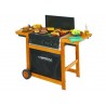 BARBECUE A GAS CON 3 BRUCIATORI "ADELAIDE 3 WOODY DUAL GAS" 56182