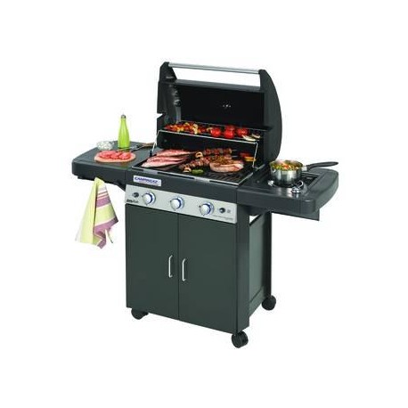BARBECUE DUAL GAS CON 3 BRUCIATORI E FORNEL. "3 CLASSIC LS PLUS DARK " 238939