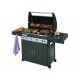 BARBECUE DUAL GAS CON 4 BRUCIAT. E FORN. "4 SERIES CLASSIC LS PLUS DG" 238946