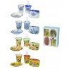 SET BAGNO IN CERAMICA DECORATA COLORATA 59176
