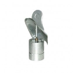 FUMAIOLO GIREVOLE IN LAMIERA ZINCATA