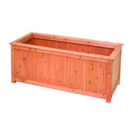 FIORIERA IN LEGNO RETTANGOLARE 126052