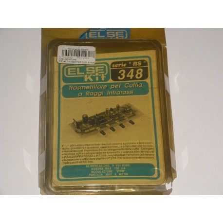 kit didattico elettronico TRASMETTIT.X CUFFIA A RAGGI INFRAROSSI Else Kit RS348
