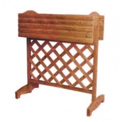 FIORIERA IN LEGNO CON PANNELLO 224529