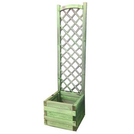 FIORIERA IN PINO IMPREGNATO CON TRALICCIO AD ARCO 314879