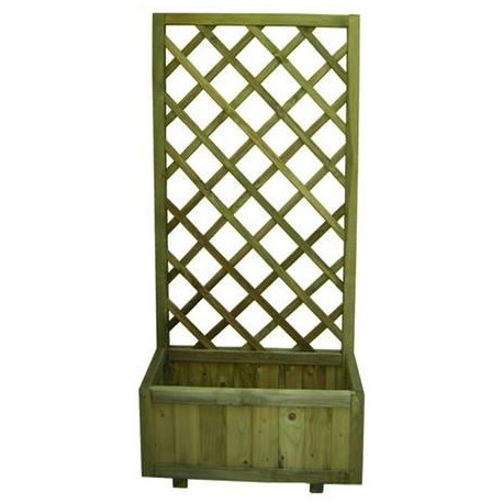 FIORIERA IN PINO IMPREGNATO CON TRALICCIO 263658