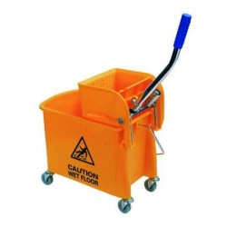 CARRELLO MOCIO STRIZZATORE "CLEAN WARNING" 226059