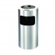 PORTARIFIUTI CON PORTACENERE INOX 284288
