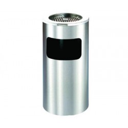 PORTARIFIUTI CON PORTACENERE INOX 284288