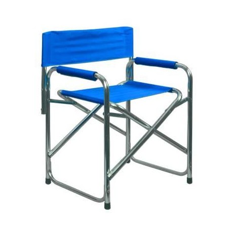 SEDIA REGISTA IN ALLUMINIO BLU 109437