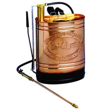 POMPA A ZAINO RAME POMPANTE OTTONE