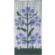 TENDA A PIASTRINA "FIORI"  cm.120x230h. 102735 VETTE