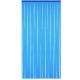 TENDA IN PLASTICA A STRISCE AZZURRA cm.120x230h VETTE 256537