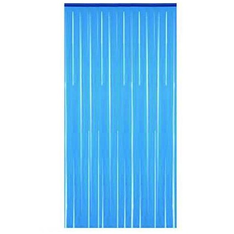 TENDA IN PLASTICA A STRISCE AZZURRA cm.120x230h VETTE 256537