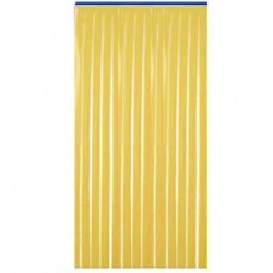 TENDA IN PLASTICA A STRISCE MARRONE - cm.120x230h. - VETTE 256551