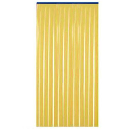 TENDA IN PLASTICA A STRISCE MARRONE - cm.120x230h. - VETTE 256551