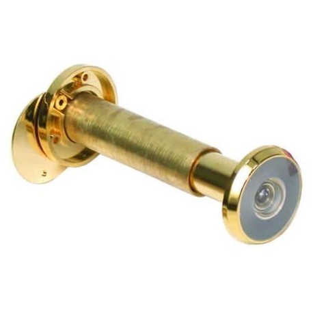 SPIONCINO 200° PER PORTE IN OTTONE LUCIDO 9966