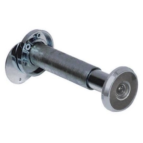 SPIONCINO 200° PER PORTE CROMATO SATINATO 293303