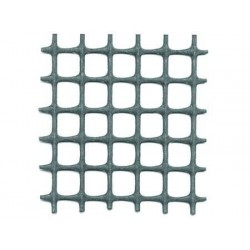 RETE IN PLASTICA ALTA 100CM. LUNGA 50MT. ANTRACITE QUADRO MM.10X10 395403
