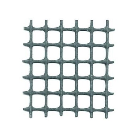 RETE IN PLASTICA ALTA 100CM. LUNGA 50MT. ANTRACITE QUADRO MM.10X10 395403
