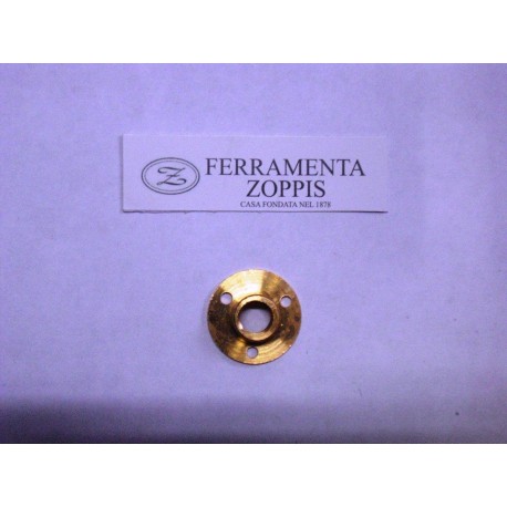 boccola ottone 3viti filetto 12MA 6400101