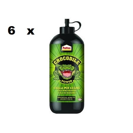 PATTEX CROCODILE COLLA VINILICA 6 PEZZI 396202