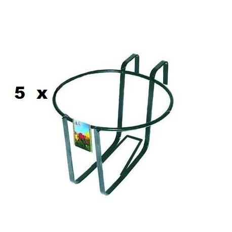 PORTAVASO DA BALCONE TONDO 5pezzi  diam.20cm. 254052