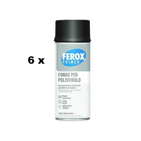 PRIMER PER POLISTIROLO FEROX 6pezzi 402859
