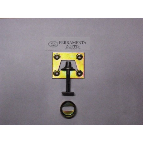 giunto per unire letti con vite e calotta 04.0283000006