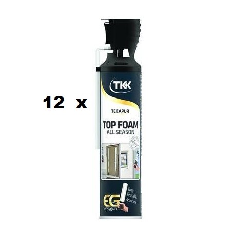 SCHIUMA POLIURETANICA TEKAPO TOP FOAM ALL SEASON 12pezzi 402705