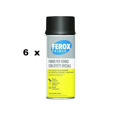 PRIMER PER VERNICI SPECIALI FEROX 6pezzi 402866