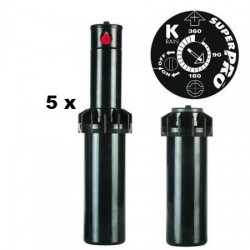 IRRIGATORE POP-UP K-RAIN SUPER PRO DINAMICO DA 3/4" S075 UGELLO 2,5 PZ.5 207300