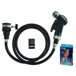 DOCCIA LAVATESTA PER LAVABO "MICRONETTE REGAL" NERO 333955