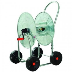 CARRELLO AVVOLGITUBO MAXI CAR MT.80 3/4 CON 4 RUOTE 392327