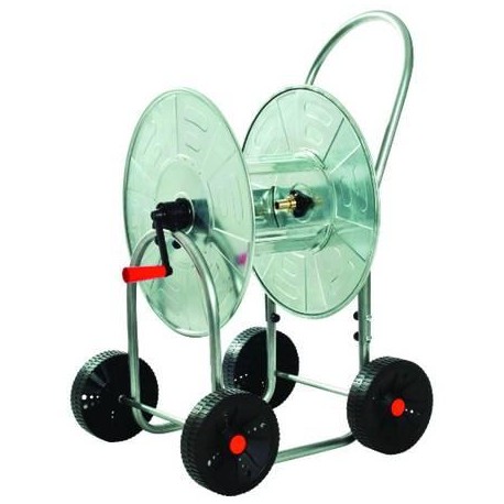 CARRELLO AVVOLGITUBO MAXI CAR MT.80 3/4 CON 4 RUOTE 392327