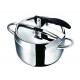 PENTOLA A PRESSIONE "EASY" LT.5 IN ACCIAIO INOSSIDABILE AISI 430 403252