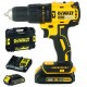 TRAPANO AVVITATORE A PERCUSSIONE DEWALT 300W 18V XR (DCD778S2T-QW) 407687