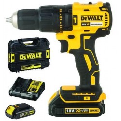 TRAPANO AVVITATORE A PERCUSSIONE DEWALT 300W 18V XR (DCD778S2T-QW) 407687