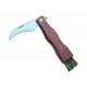 COLTELLO FUNGHI MULTIFUNZIONE CON MANICO LEGNO 230322