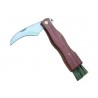 COLTELLO FUNGHI MULTIFUNZIONE CON MANICO LEGNO 230322