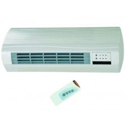 TERMOVENTILATORE A PARETE 2000W CM.50 CON TIMER E TELECOMANDO 252539