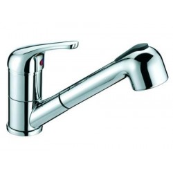 MISCELATORE MONOCOMANDO LAVELLO DOCCIA ESTRAIBILE SERIE START 274739