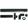 KIT INSTALLAZIONE PER STUFE A PELLET NERO OPACO "ALA PELLET ECO" 362191