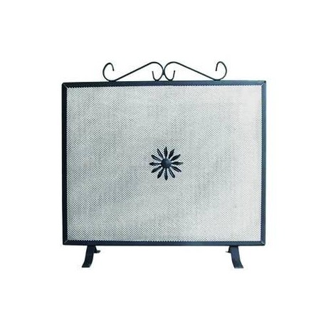 PARASCINTILLE QUADRATO PER CAMINO CON DECORO 30366