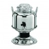 FUSTO INOX PER OLIO GRAFFATO LT.5 CON BASE 88411