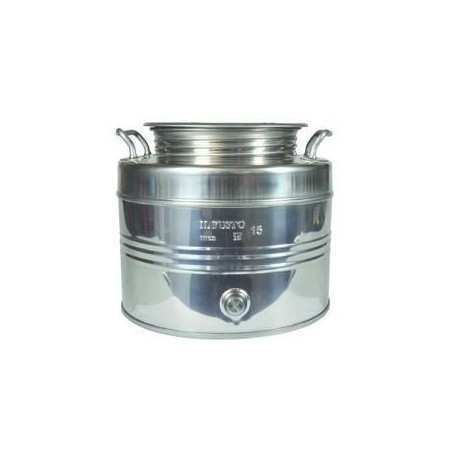 FUSTO INOX PER OLIO GRAFFATO LT.15 269377