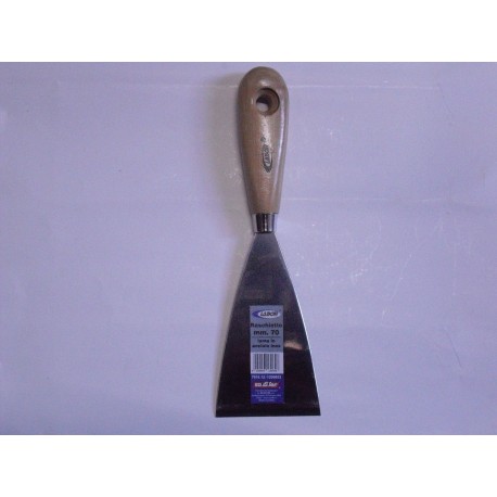 raschietto acciaio inox per stucco mm.70 120 0853